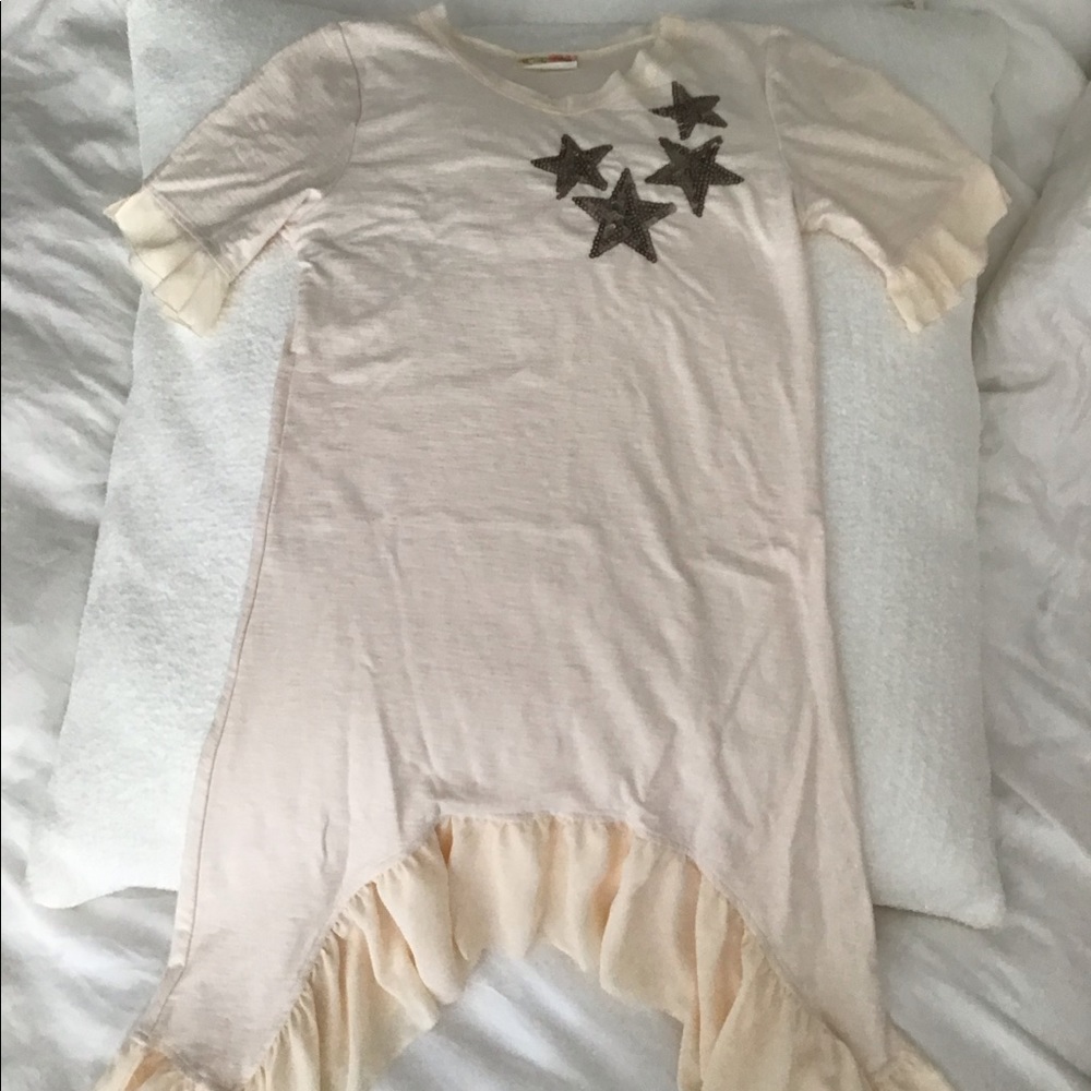 Joyfolie Cream Dress